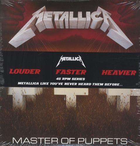 Metallica Master Of Puppets - 45 RPM Series UK 2-LP vinyl